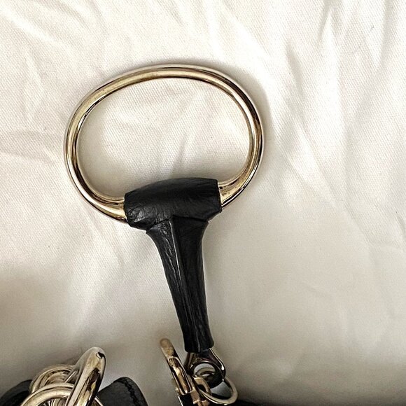 Gucci Black Shoulder Purse With Extension Strap and Accessible Zipper - Picture 7 of 12